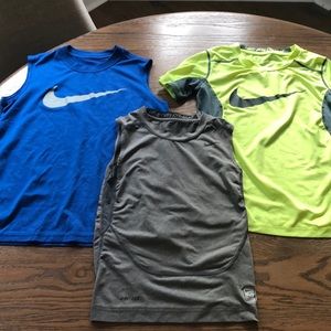 Boys Nike Dri-fit shirts